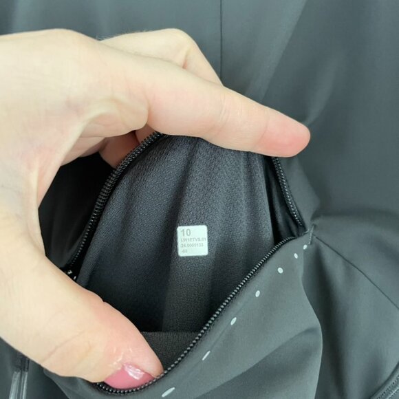 Lululemon Nulux Sleeveless Running Dress 8" Graphite Grey Size 10 - Picture 4 of 7